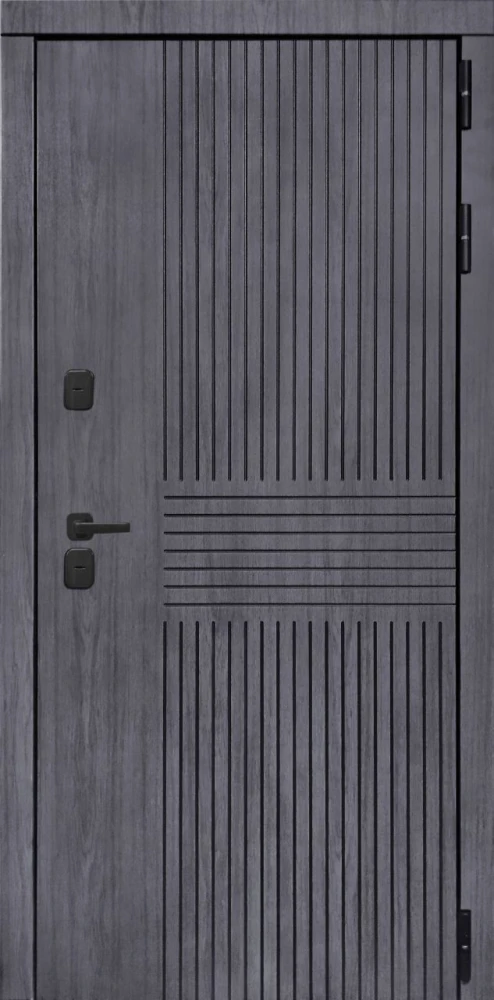 Входная дверь ДвериПРО Берген ФЛ-707 (10мм, белый софт) DPRO204480 внешняя сторона