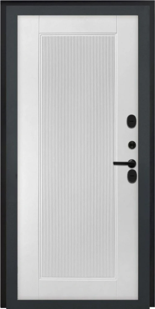 Входная дверь ДвериПРО Термо медный антик ПВХ 10мм Астрод веллуто бьянко DPRO226478 внутренняя сторона