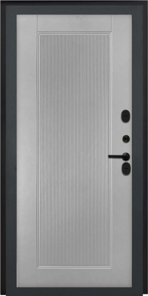 Входная дверь ДвериПРО L-3b ПВХ 10мм Астрод Velutto Grigio DPRO204602 внутренняя сторона