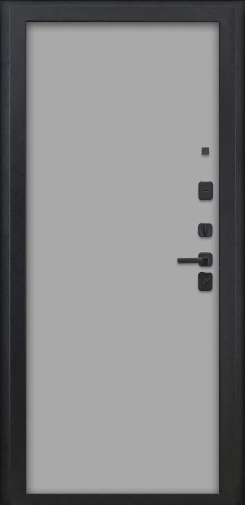 Входная дверь ДвериПРО Модель Л-48 Гладкая Шарли светлый DPRO226179 внутренняя сторона