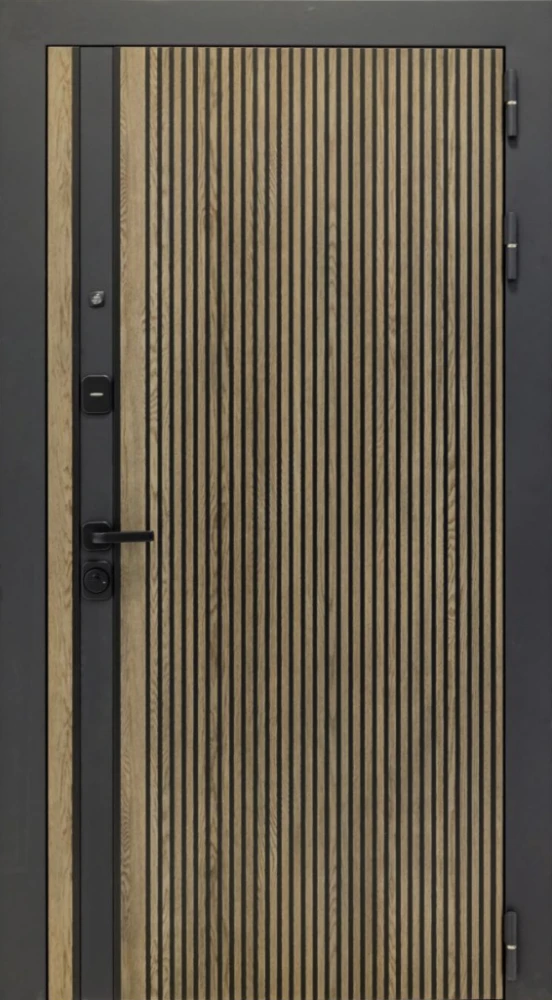 Входная дверь ДвериПРО Rosna ФЛ 244 венге DPRO204588 внешняя сторона